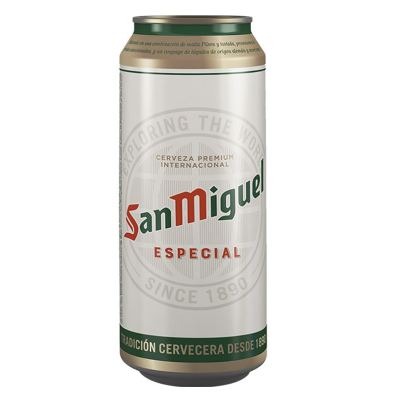 San Miguel Especial Cans. 24 pack