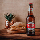 Mahou 5 Estrellas Bottles. 24 pack