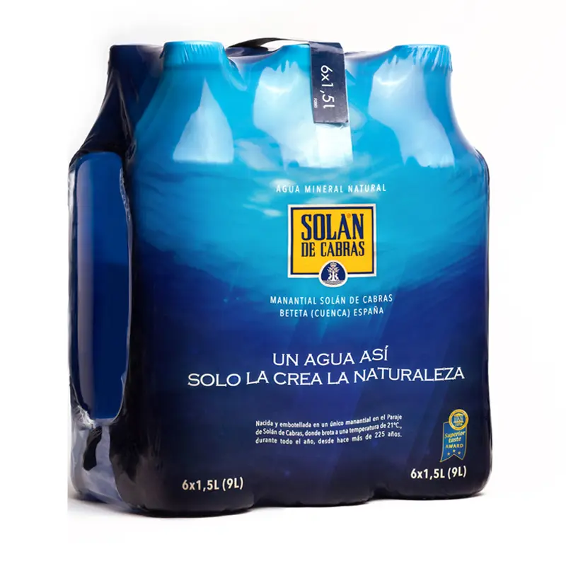 Solan de Cabras Water 1.5 L PET x 6 pack