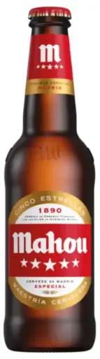 Mahou 5 Star 33 cl bottles