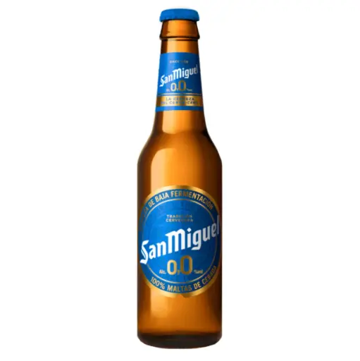 San Miguel 0.0% 33 cl bottles