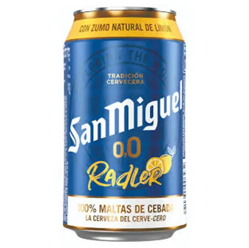 San Miguel 0.0% Limon 33 cl can
