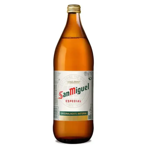 San Miguel Especial 100 cl bottles