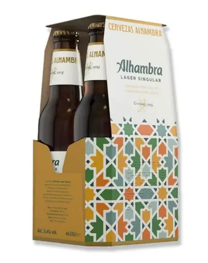 Alhambra Especial 33 cl bottles